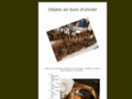 Détails : Vente d'objets en bois d'olivier